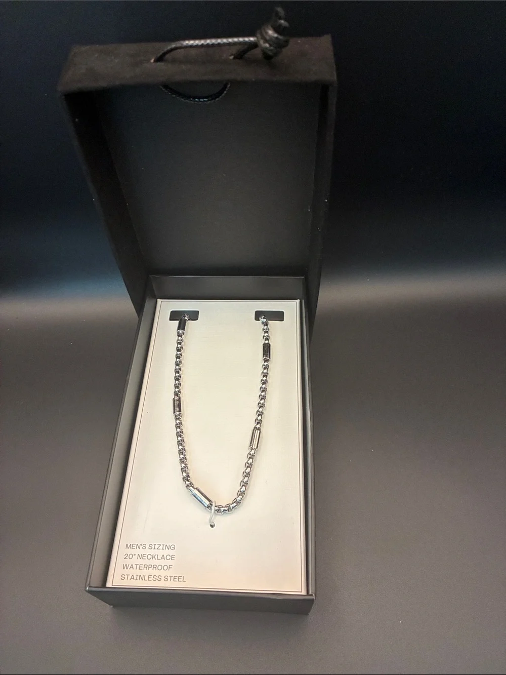 🎉🎉🎉Stainless Steel Men's Chain Necklace in Silver